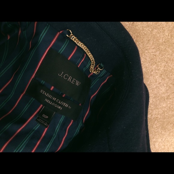 J Crew Petite Zippered Coat in Stadium Cloth - Picture 3 of 4
